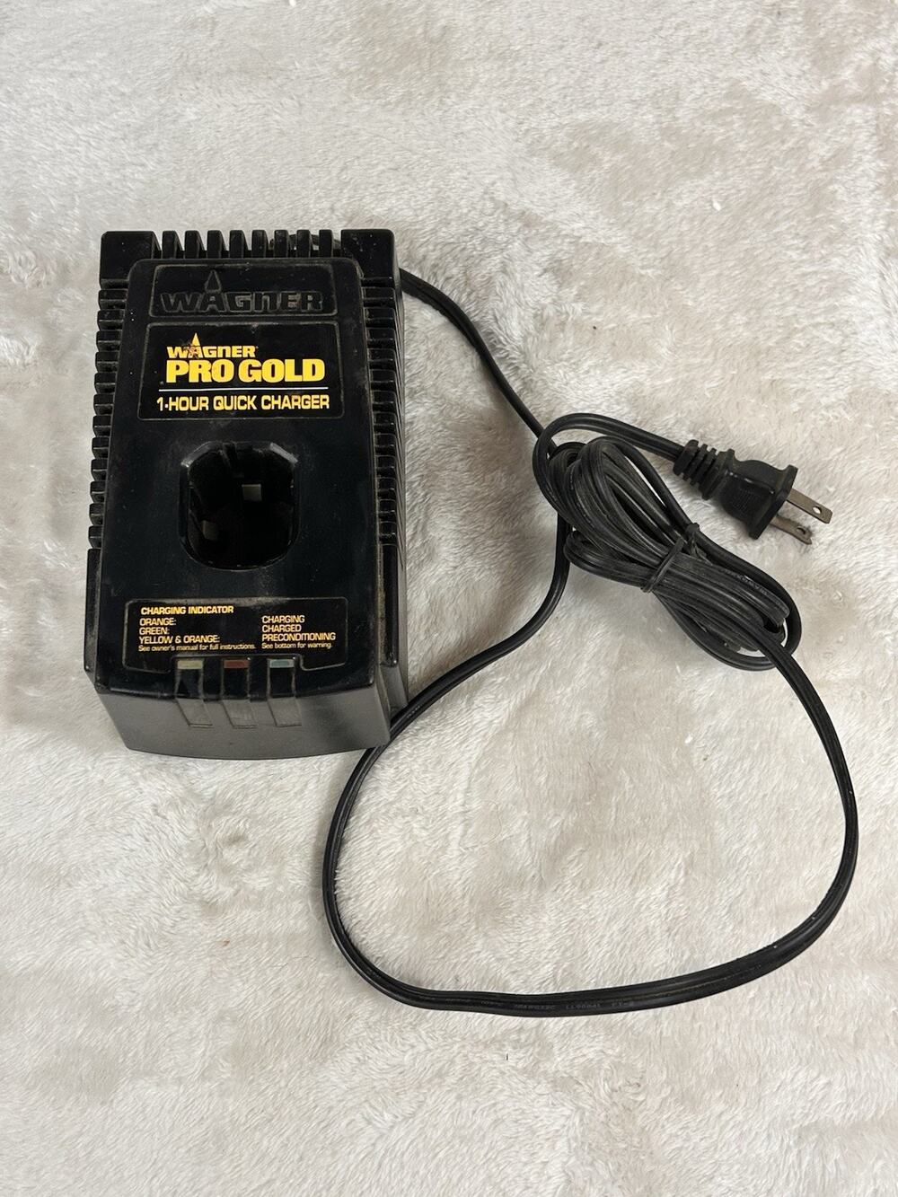Wagner Pro Gold 1-Hour Battery Charger 0287221 7.2v - 9.6v Fr Shipping